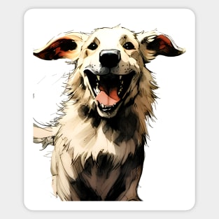 Have a Great Weekend: Happy, Happy Dog Sticker